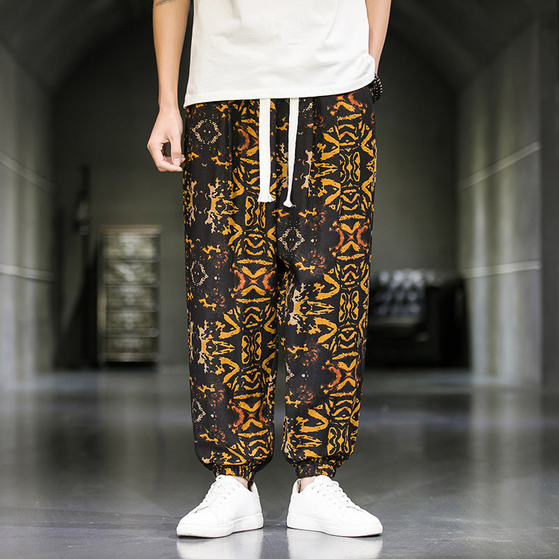 Breathable Casual Wide Leg Pants