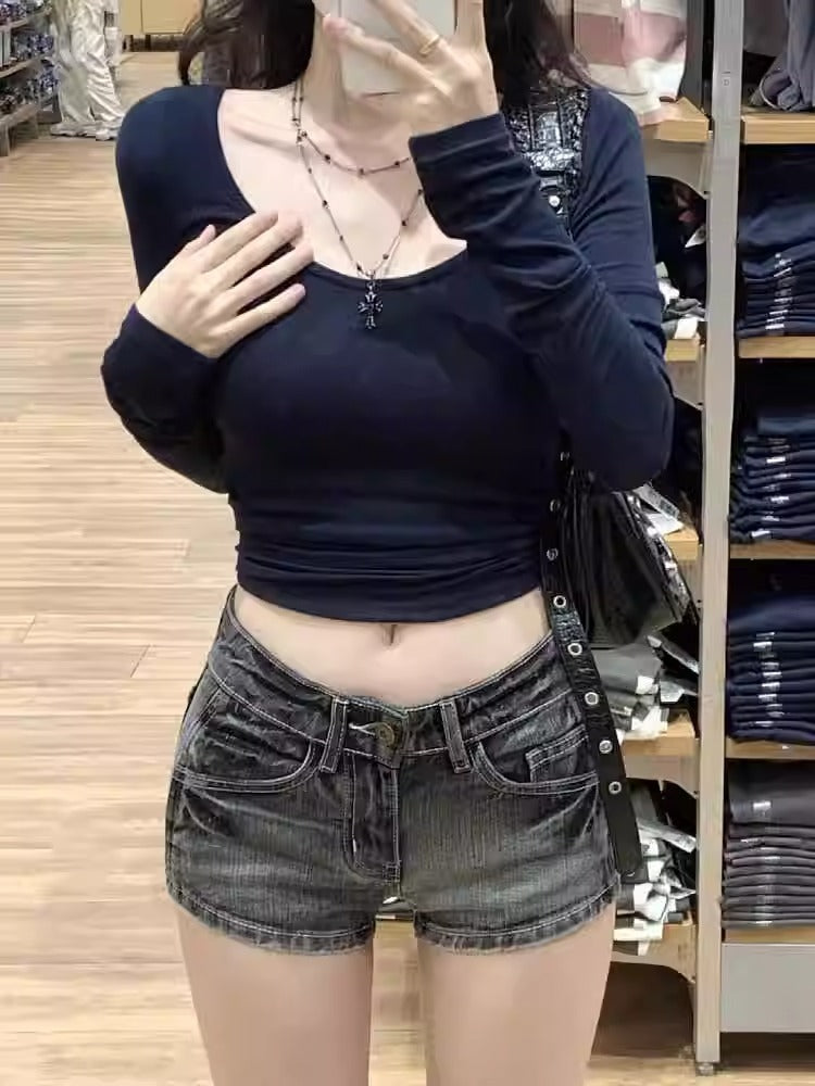 High Waist Shorts Short Shorts