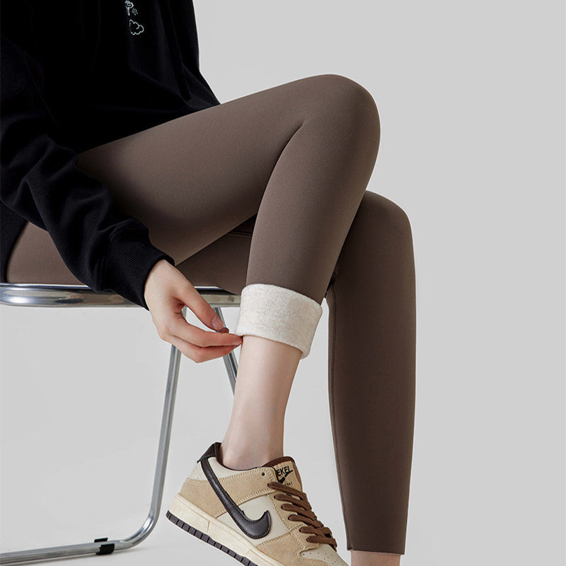 High Waist Cashmere Thermal Leggings