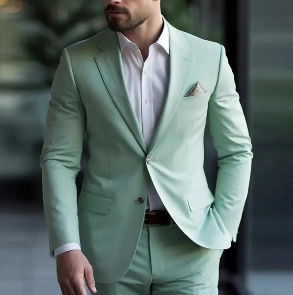 Wedding Groomsman Two-Piece Suit