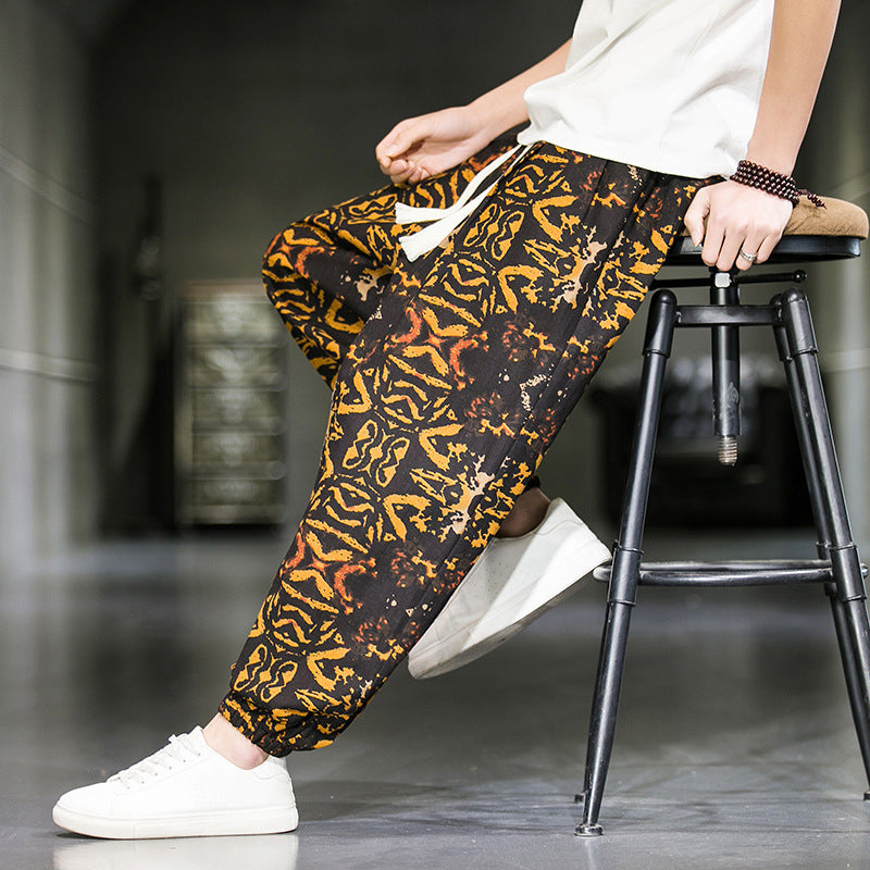 Breathable Casual Wide Leg Pants
