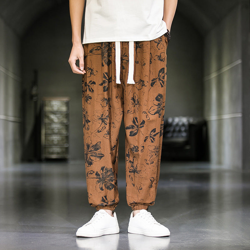 Breathable Casual Wide Leg Pants