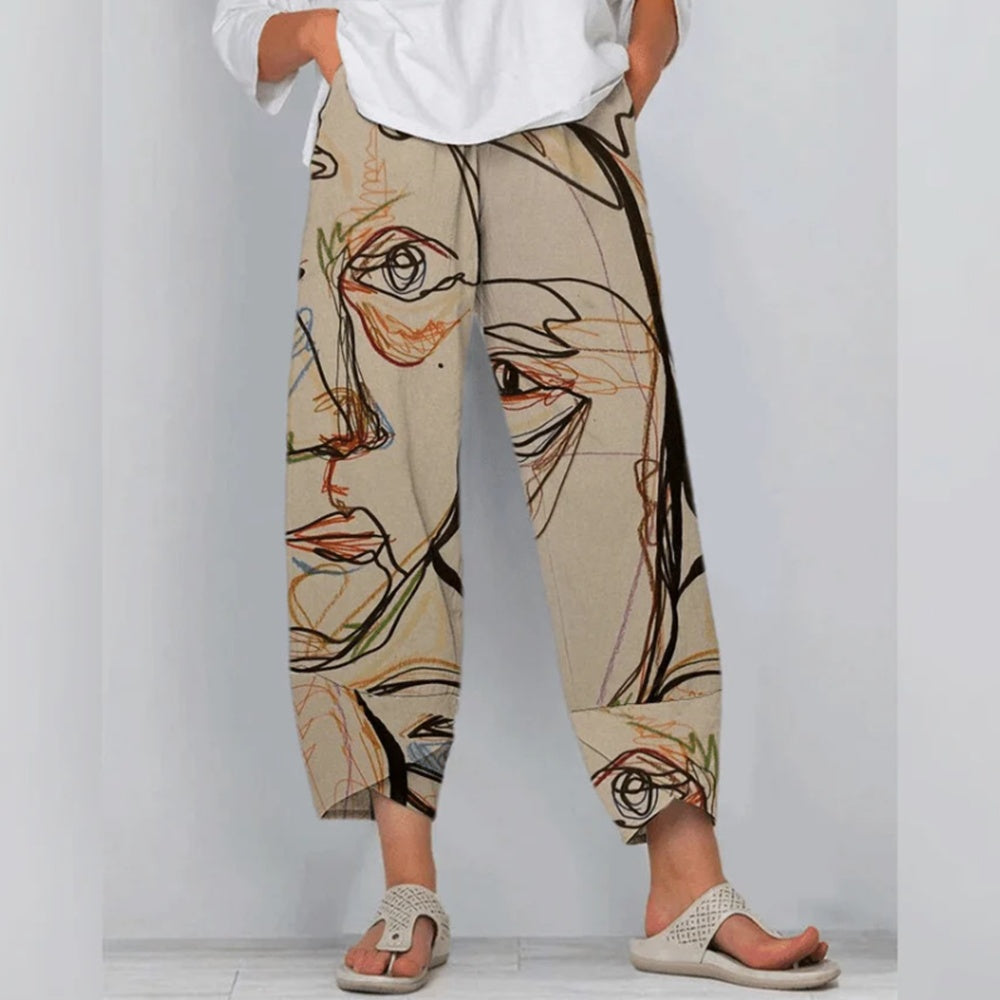 Pencil-Style Pants
