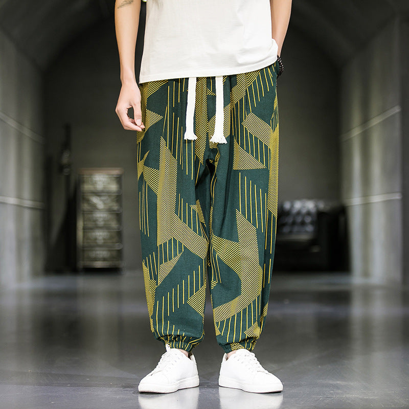Breathable Casual Wide Leg Pants