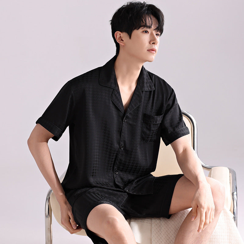 Men's Lightweight Breathable Silk Pyjamas