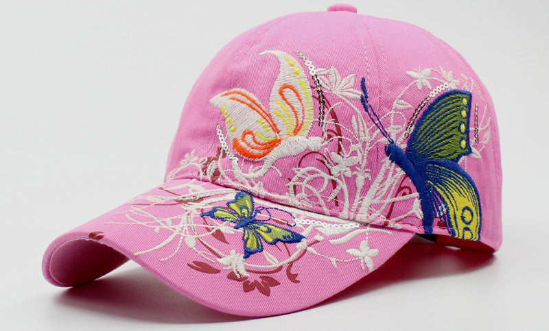 Korean Butterfly Baseball Hat