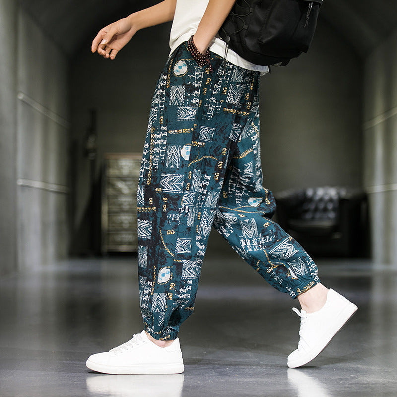 Breathable Casual Wide Leg Pants