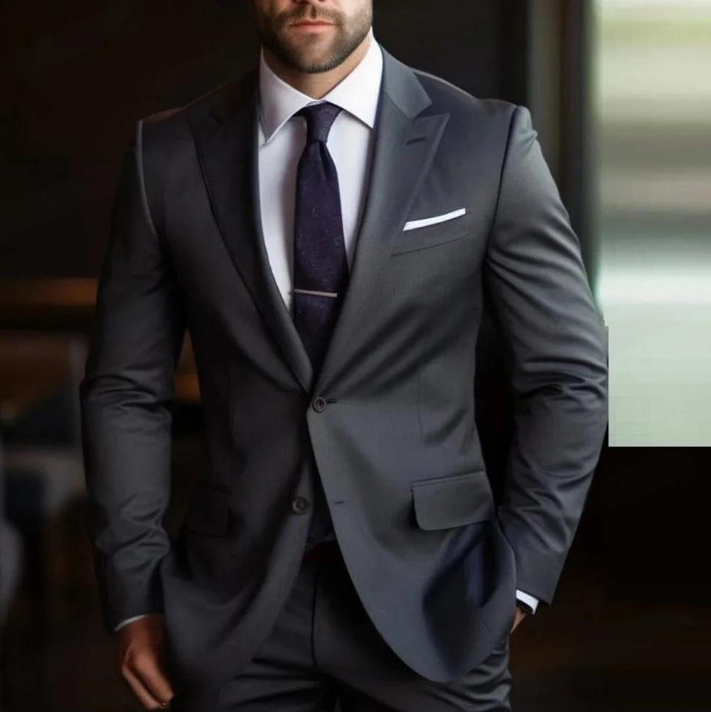 Wedding Groomsman Two-Piece Suit