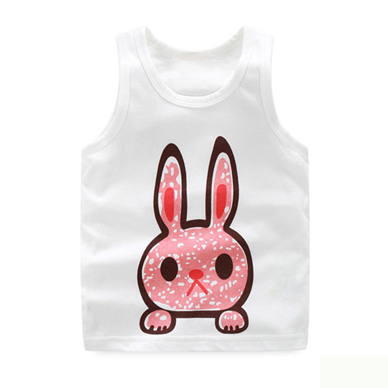 Cartoon Vest Shirt