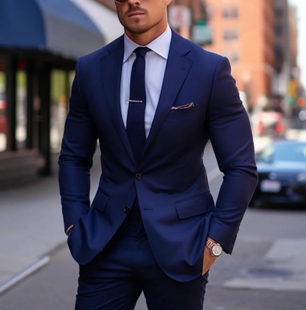 Wedding Groomsman Two-Piece Suit