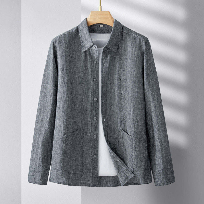 Linen Men's Long-Sleeve Suit