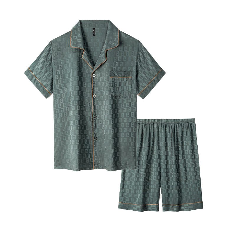 Men's Lightweight Breathable Silk Pyjamas