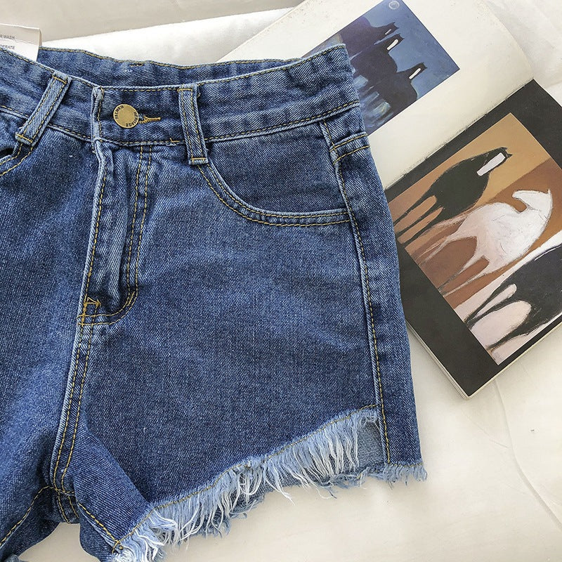 All-Matching Denim Shorts
