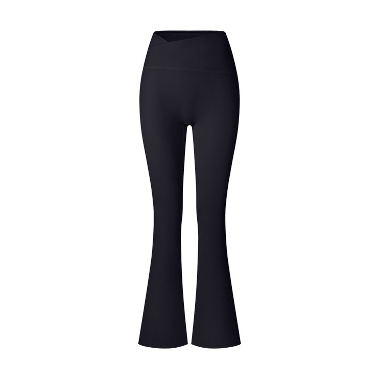 Brushed Texture High Waist Yoga Pants