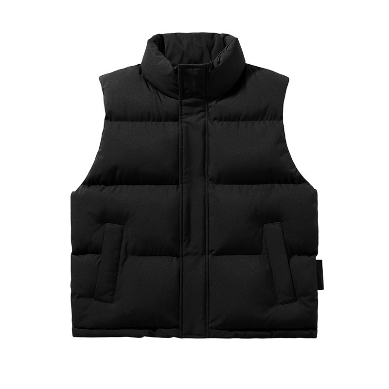 Couple Sleeveless Cotton-Padded Jacket Vest