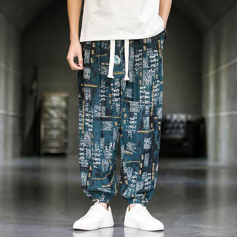 Breathable Casual Wide Leg Pants