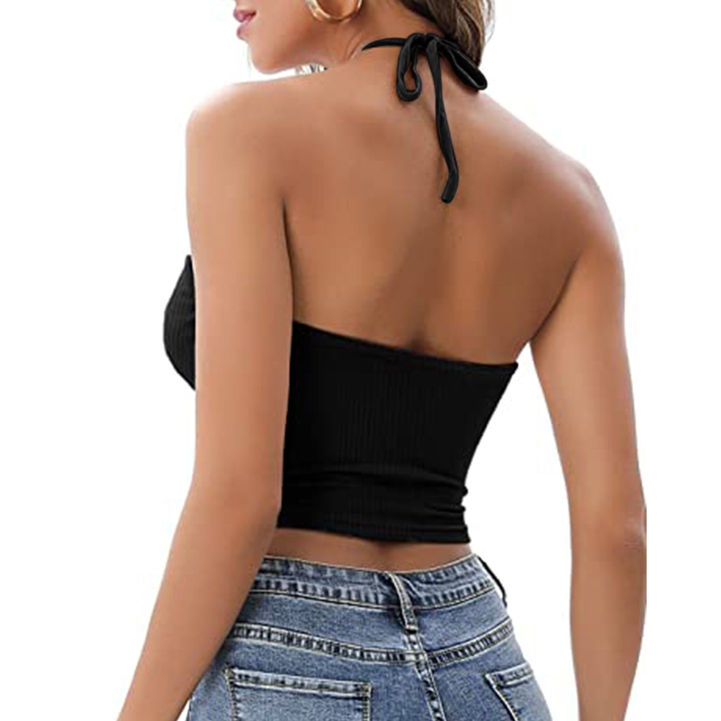 Camisole Halter Vest Women Hollow Top
