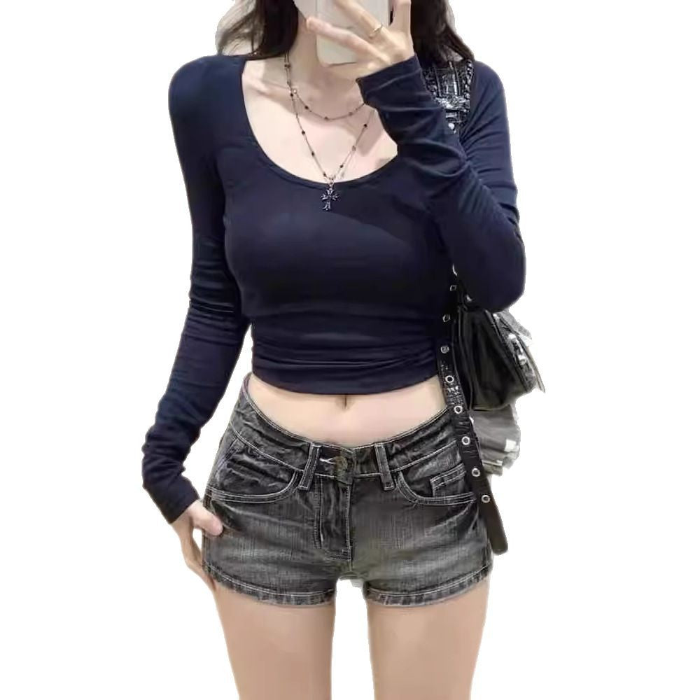 High Waist Shorts Short Shorts