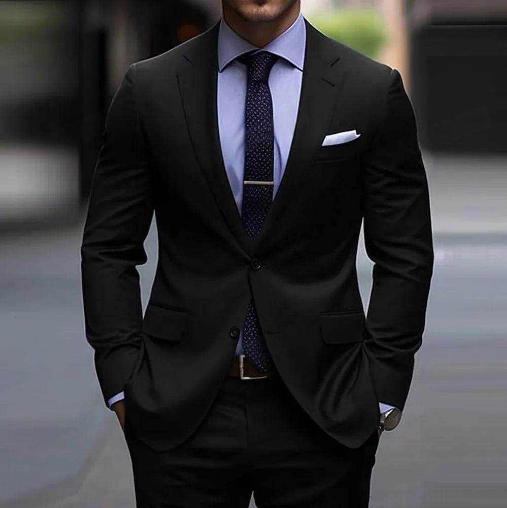 Wedding Groomsman Two-Piece Suit
