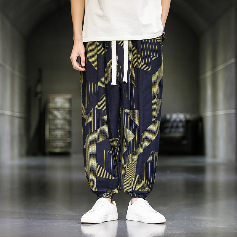 Breathable Casual Wide Leg Pants