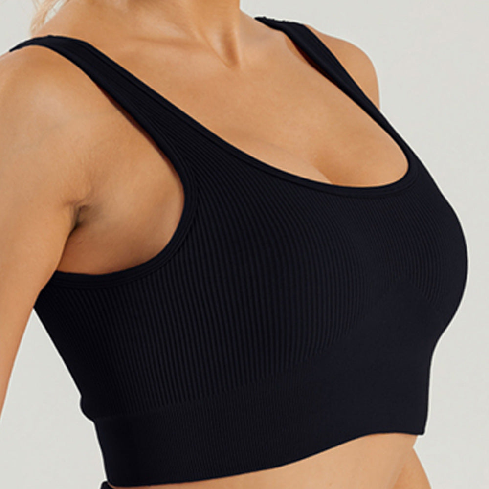 Knitted High Waist Yoga Suit