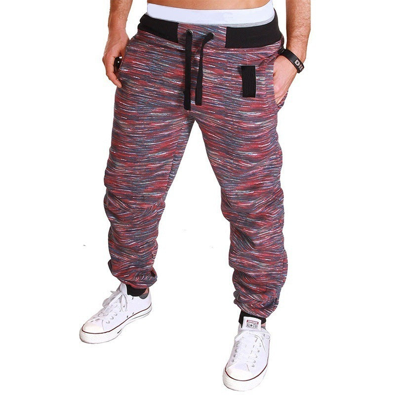 Camouflage Loose Urban Mid Waist Pants
