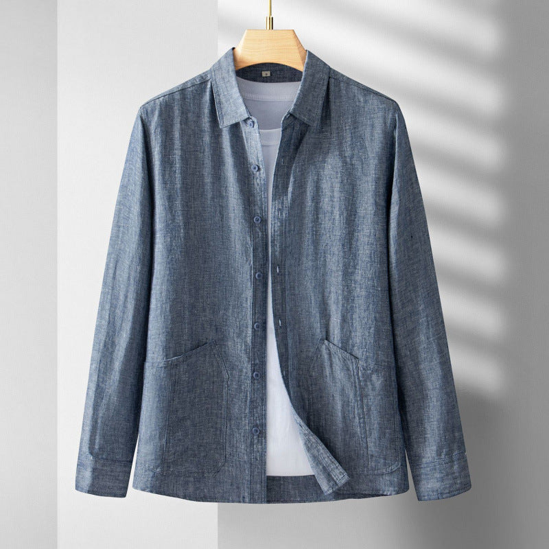Linen Men's Long-Sleeve Suit