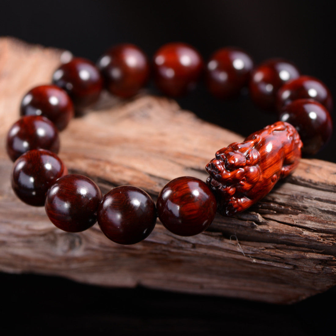 Indian Leaf Rosewood Bracelet