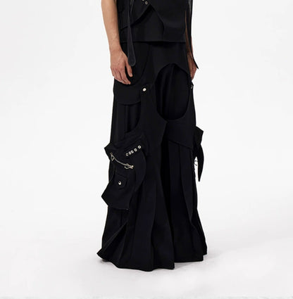 Deconstructing Design Black Vest