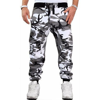 Camouflage Loose Urban Mid Waist Pants