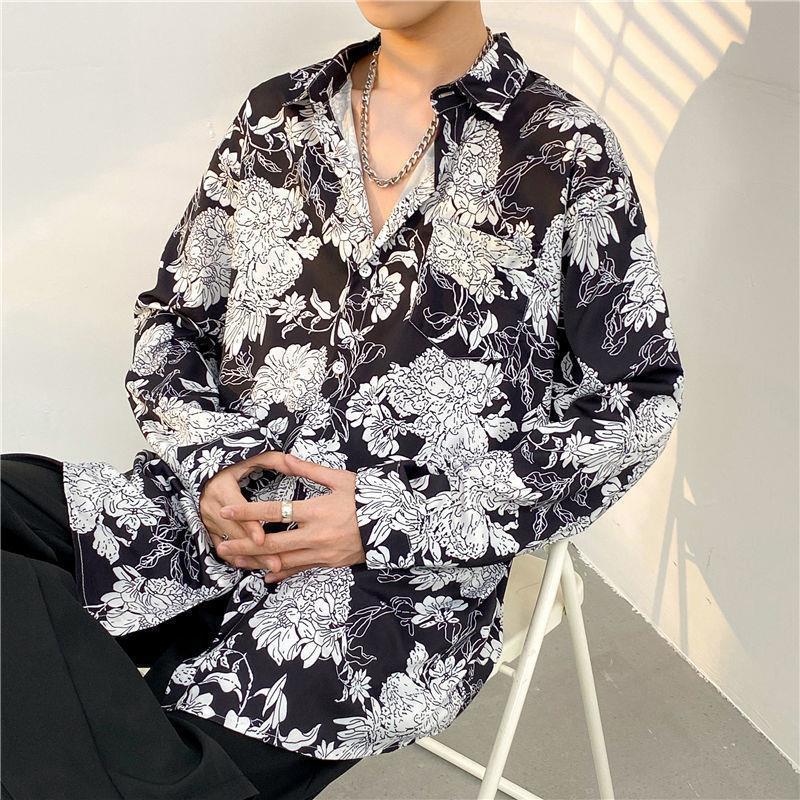 Temperament Fashion Casual Printed Shirt