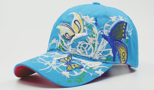 Korean Butterfly Baseball Hat