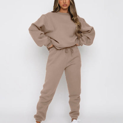 Casual Sweatshirt And Pants Set