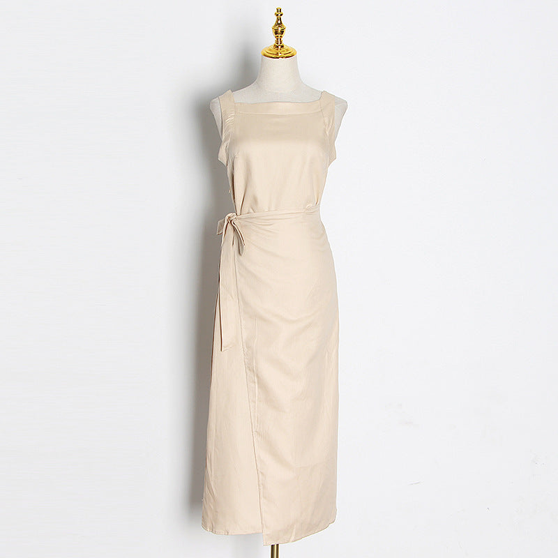Sexy Condole Belt Dress