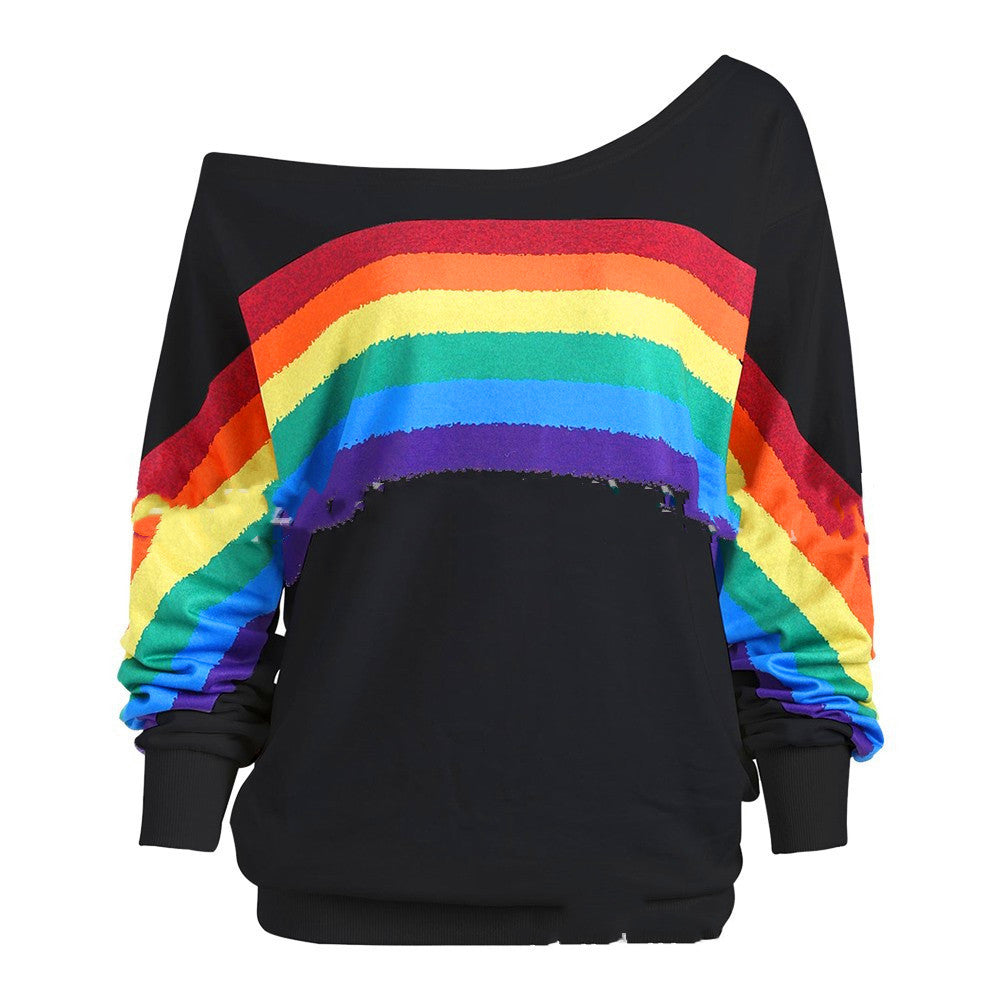 The Rainbow Print Top