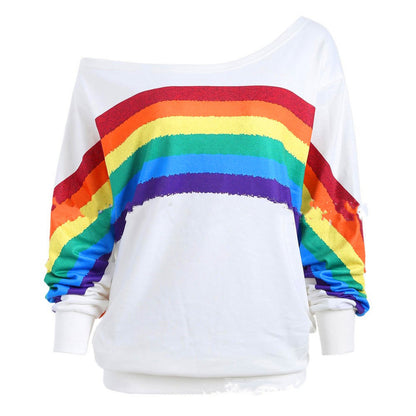 The Rainbow Print Top