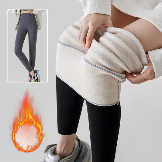 High Waist Cashmere Thermal Leggings