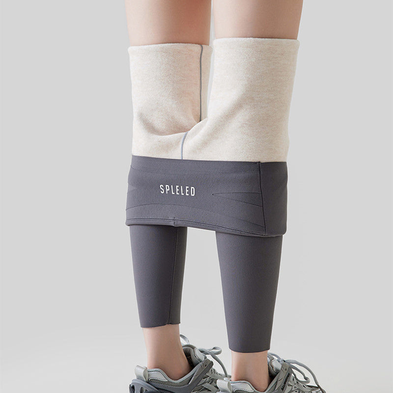 High Waist Cashmere Thermal Leggings