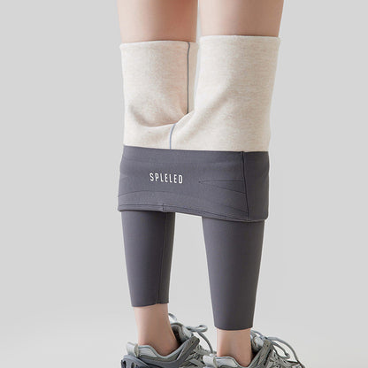 High Waist Cashmere Thermal Leggings