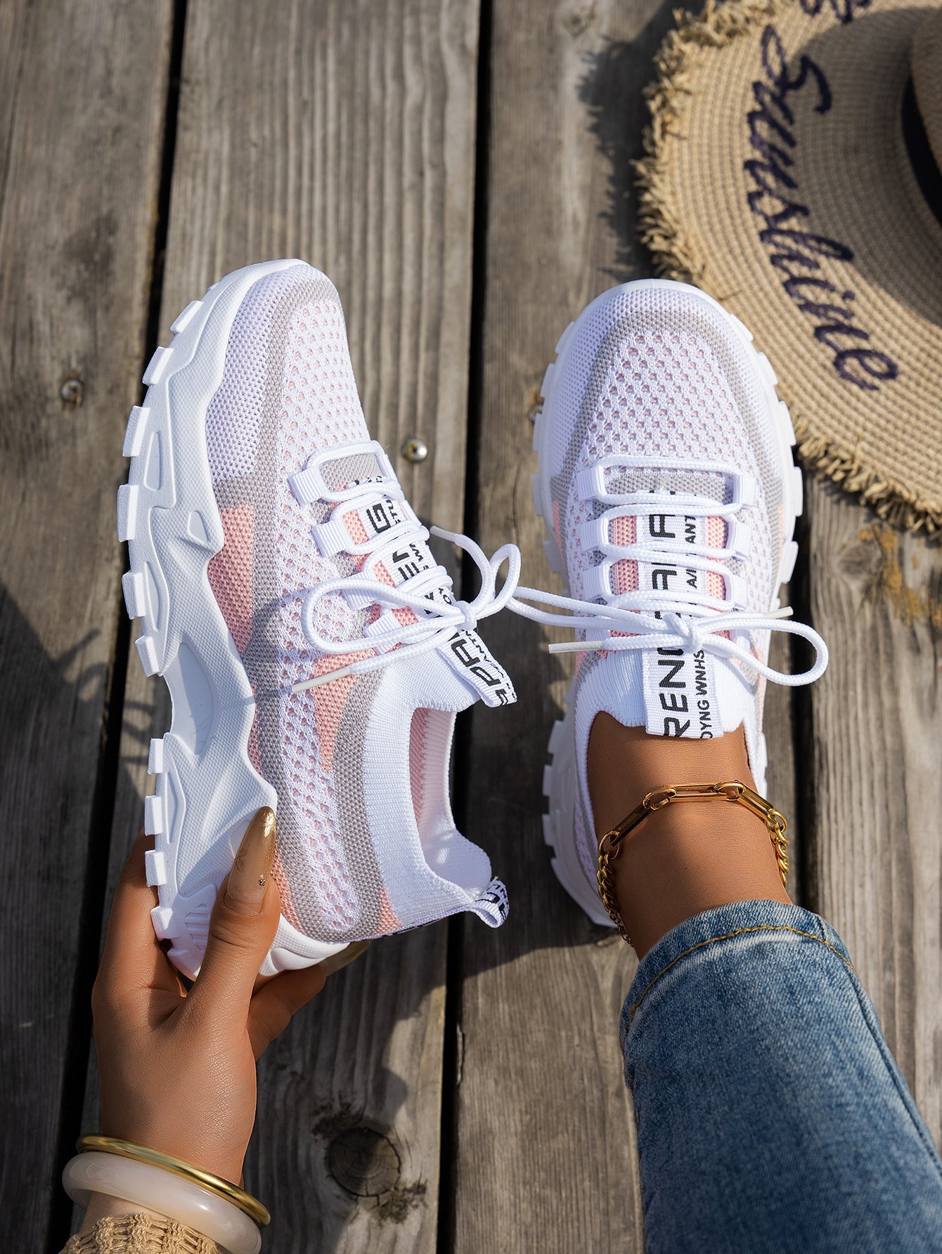Fly-Knit Mesh Breathable Shoes