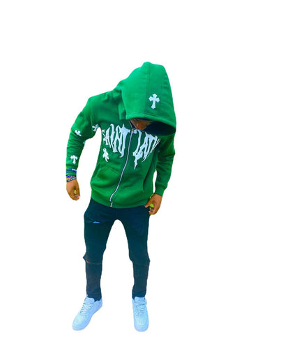 Men's Harajuku Zipper-Sweater