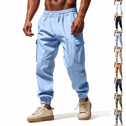 Loose Multi-Pocket Workwear Pants