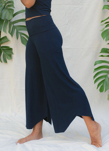 High Waist Casual Yoga Cropped Pants