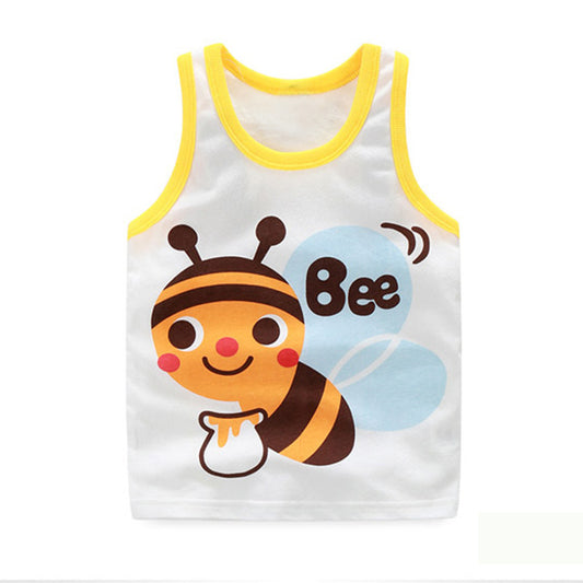 Cartoon Vest Shirt
