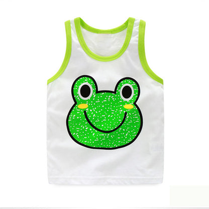 Cartoon Vest Shirt