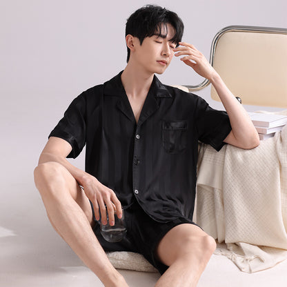 Men's Lightweight Breathable Silk Pyjamas