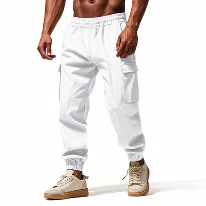 Loose Multi-Pocket Workwear Pants