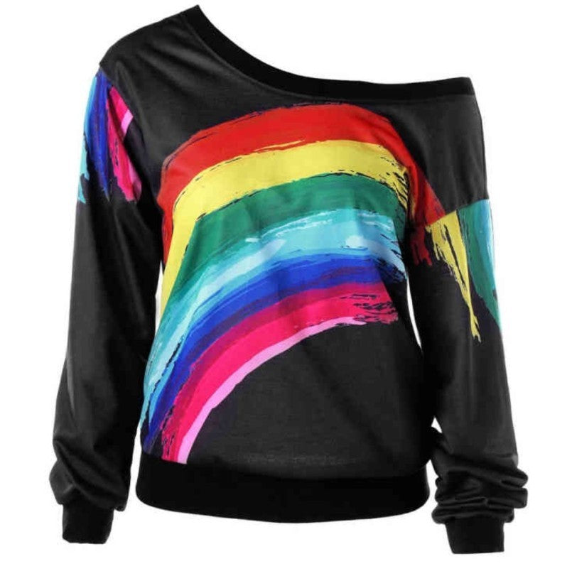 The Rainbow Print Top