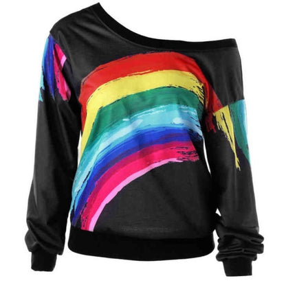 The Rainbow Print Top