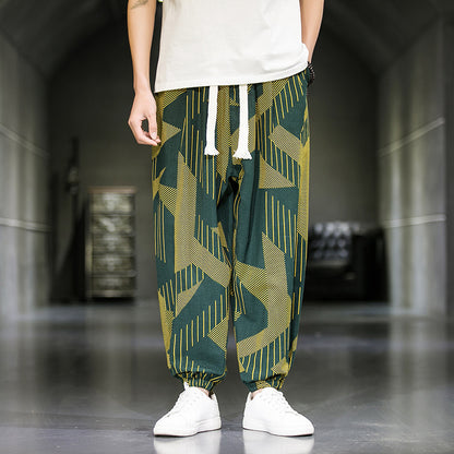 Breathable Casual Wide Leg Pants